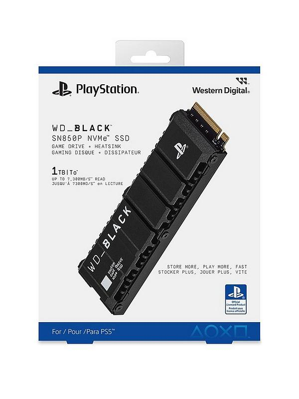 WD Black SN850P 1TB 7300MB/s NVMe SSD with Heatsink WD Black SN850P 1TB 7300MB/s NVMe SSD with Heatsink